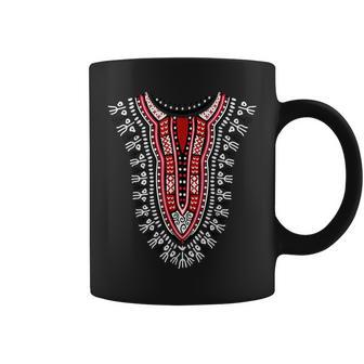 Dashiki Print Kente African Pride Traditional Ethnic Family Coffee Mug - Monsterry