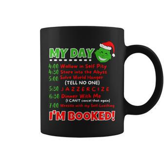 My Day Schedule I’M Booked Christmas Merry Christmas 2023 Coffee Mug - Seseable