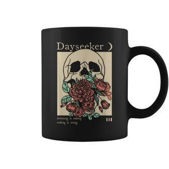 Dayseeker Skull Dearming Is Sinking Waking Is Rising Coffee Mug - Monsterry AU