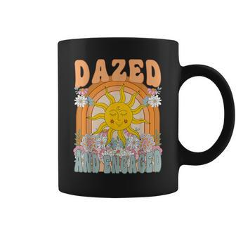 Dazed And Engaged Wildflower Bachelorette Party Matching Coffee Mug - Seseable