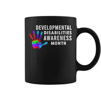 Dd Awareness Developmental Disabilities Awareness Month Coffee Mug - Monsterry