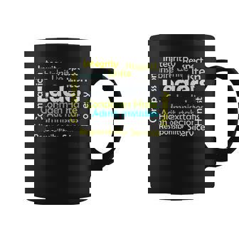 De Texto Audaz Para Inspirar Unir Y Condenar El Odio Taza de café - Regaloses