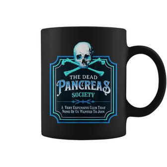 Dead Pancreas Society Diabetes Awareness Day Sugar Skull Coffee Mug | Mazezy