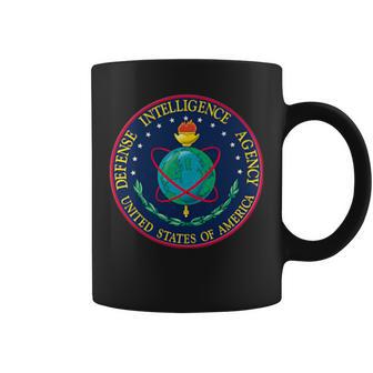 Defense Intelligence Agency Dia Dod Military Patch Coffee Mug - Monsterry