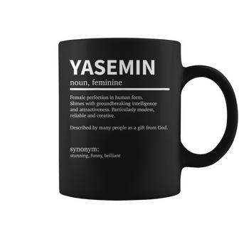 Definition Yasemin First Name Yasemin First Name Coffee Mug - Seseable