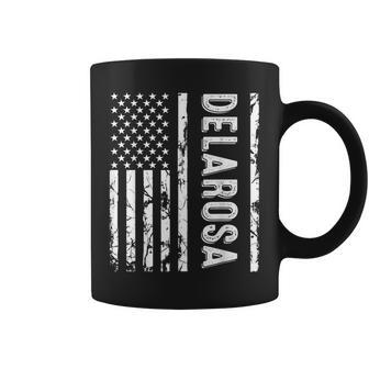 Delarosa Last Name Surname Team Family Reunion Coffee Mug - Seseable