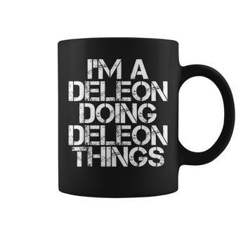 Deleon Surname Family Tree Birthday Reunion Idea Coffee Mug - Seseable