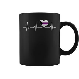 Demisexual Flag Heart For Demisexual Pride Coffee Mug - Monsterry CA