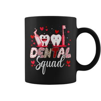 Dental Squad Dental Assistant Dentist Happy Valentine's Day Coffee Mug - Thegiftio UK