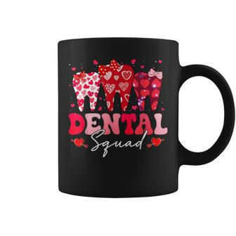 Dental Squad Valentine's Day Retro Dentist Valentine Coffee Mug - Thegiftio UK