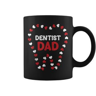 Dentist Dad Fathers Day Dental Assistant Hygienist Papa Men Coffee Mug - Monsterry