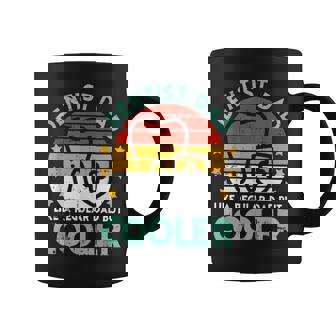 Dentist Dad Fathers Day Retro Dental Papa Grandpa Men Coffee Mug - Thegiftio