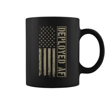 Deployed Af Military Husband Wife Deployment Coffee Mug - Monsterry