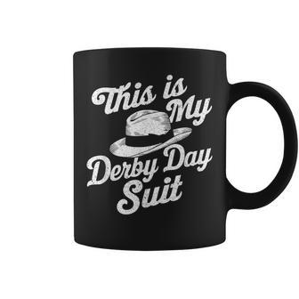 Derby Day 2024 Horse Racing This Is My Derby Day Suit Coffee Mug - Seseable