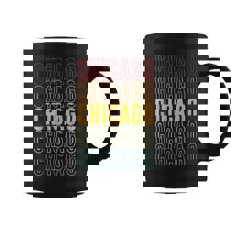 Desde Chicago Retro Chicago Taza de café - Regaloses