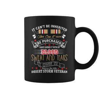 Desert Storm Veteran Desert Shield Vet Coffee Mug - Monsterry AU