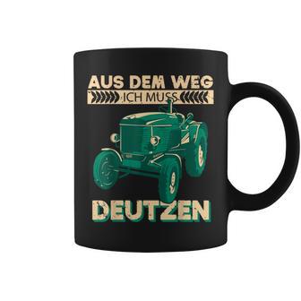 Deutz Bauer Aus Dem Weg Ich Muss Deutzen Tractor Tassen - Seseable