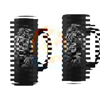 Dia De Los Muertos Calavera Crâne De Sucre Bomber Rétro Tasse - Cadeauxyz