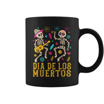 Dia De Los Muertos Costume Day Of The Dead Skeleton Dancing Coffee Mug - Monsterry DE