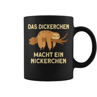 Dickerchen Macht Ein Naperchen Sloth Tassen - Seseable