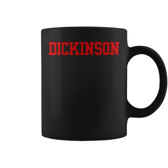 Dickinson Vintage Arch College Coffee Mug - Monsterry AU