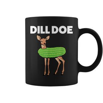 Dill Doe Nature Deer Redneck Pickle Animal Adult Humor Coffee Mug - Seseable