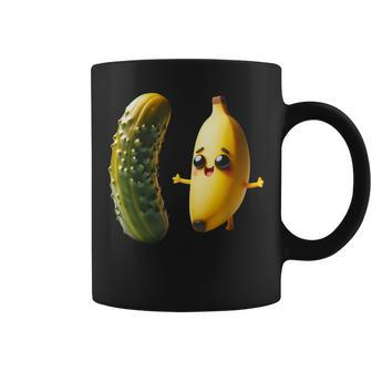 Dill Pickle Dilly Pickle Kosher Dill Lover Baby Banana Boy Coffee Mug | Mazezy