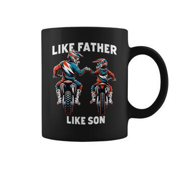 Dirt Bike Family Father Son Motocross Off-Road Mx Dad Boys Coffee Mug - Thegiftio UK
