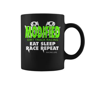 Dirt Track Racing Dirt Car Modified Racing Coffee Mug - Monsterry