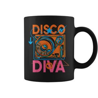Disco Diva 60S 70S 80S Costume Party Coffee Mug - Monsterry CA