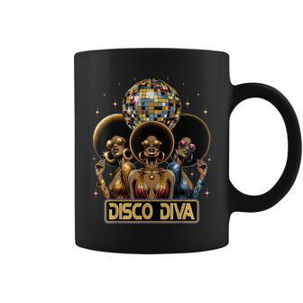 Disco Diva 70S 80S Dancing Party Retro Vintage Disco Coffee Mug - Monsterry UK