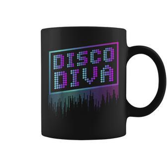 Disco Diva Retro 70S Vintage 80S Coffee Mug - Monsterry