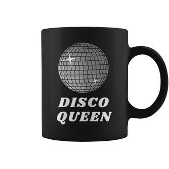 Disco Queen 70'S Themed Birthday Party Dancing Women Coffee Mug - Monsterry DE