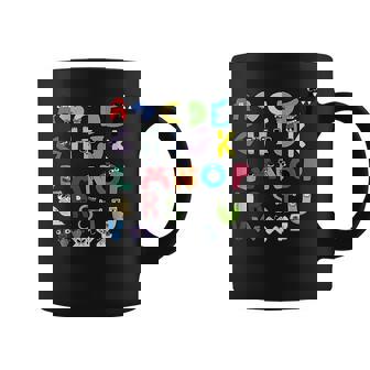 Disfraz De Alphabet Lore Para Niños Aprendizaje A Juego 26 Taza de café - Regaloses