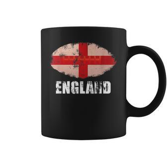 Distressed England Rugby The Lions Coffee Mug - Monsterry AU