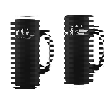 Divertido Pesca Evolución Pescador Evolución Pesca Hombres Taza de café - Regaloses