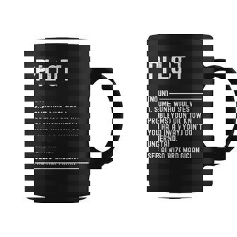 Divertido Título De Trabajo De Pilot Definition Taza de café - Regaloses