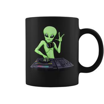 Dj Alien Extraterrestrial Space Coffee Mug - Monsterry DE