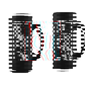 Dj Retrointage Rave Music Hard Techno Raver Dark Techno Taza de café - Regaloses