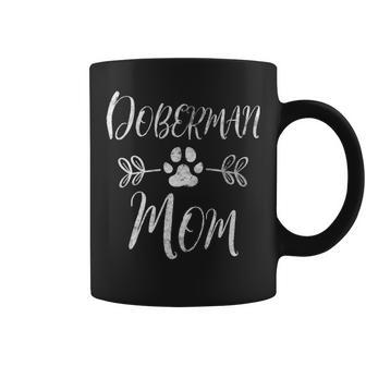 Doberman Mom Doberman Lover Owner Dobie Dog Mom Coffee Mug | Mazezy AU