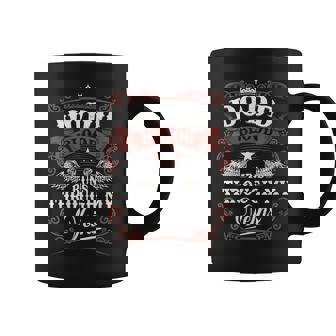 Dodd Blood Runs Through My Veins Vintage Family Name Coffee Mug - Seseable