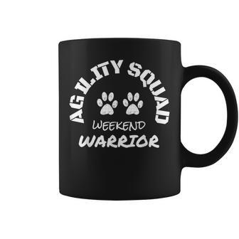 Dog Agility Squad Weekend Warrior Fun Coffee Mug | Crazezy CA
