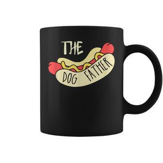 The Dog Father Bbq Hot Dog Dad Father's Day Grill Father Coffee Mug - Monsterry