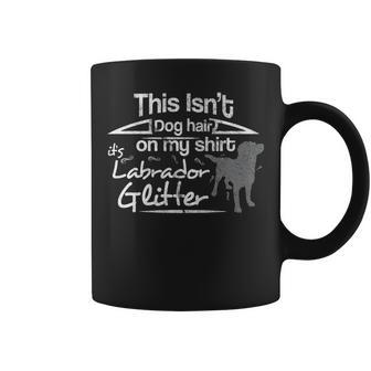 Dog Labrador Glitter Hair Coffee Mug | Mazezy