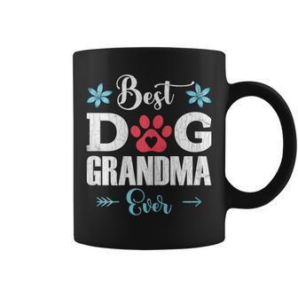 Dog Lover Best Dog Grandma Ever Dogs Owner Pet Animals Coffee Mug | Mazezy