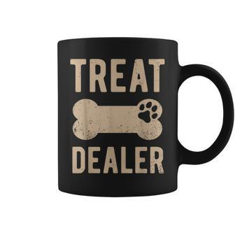 Dog Treat Dealer Humor Dog Owner Dog Treats Dog Lover Coffee Mug - Seseable