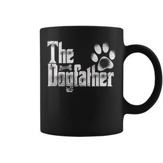 The Dogfather Bone Dog Lover Dad Father's Day Coffee Mug | Crazezy