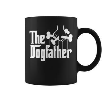 The Dogfather Dog Dad Fathers Day Gif Dog Lover Coffee Mug | Mazezy