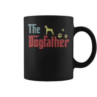 The Dogfather Dog Doberman Pinscher Coffee Mug | Mazezy