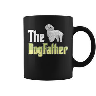 The Dogfather Maltese Dog Owner Father’ Day Coffee Mug - Monsterry DE